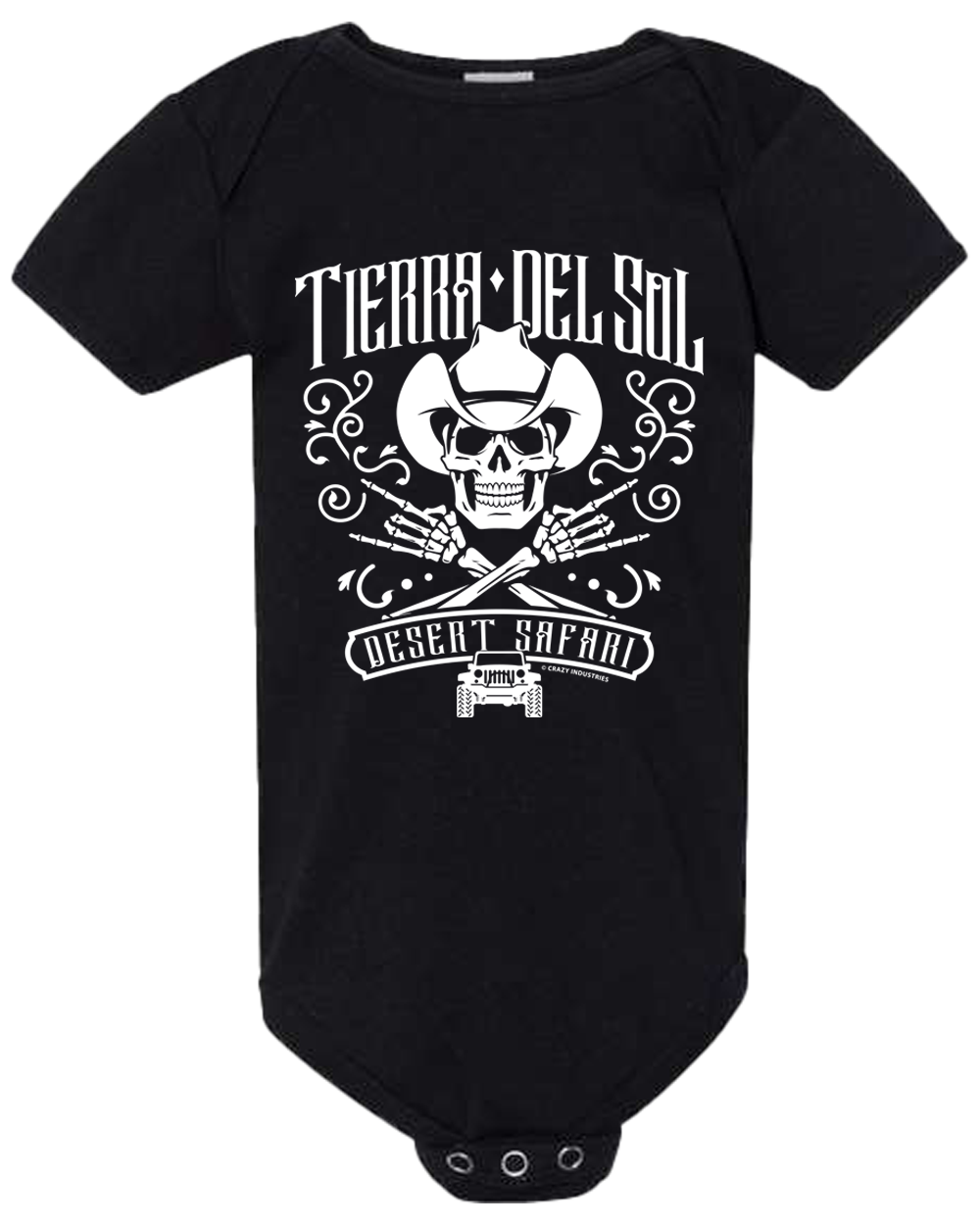 Cowboy Skull Onesie